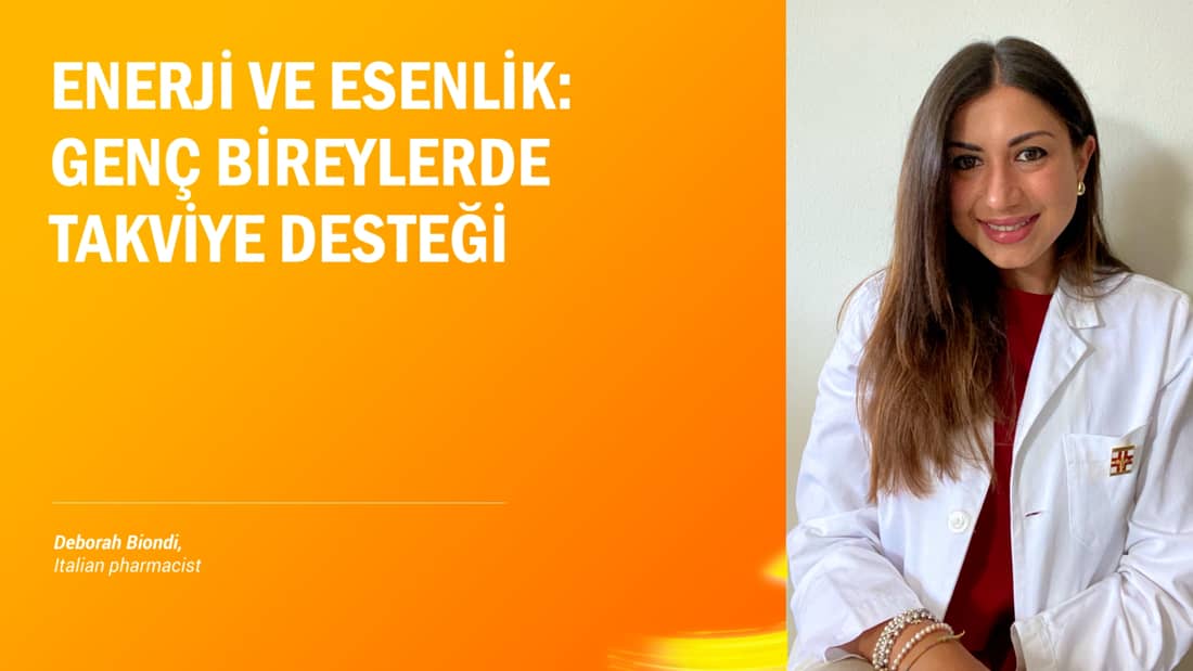 Enerji ve esenlik genç bireylerde takviye desteği